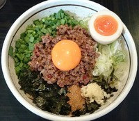 「台湾まぜそば（小）750円」@麺屋 はなび 高畑本店の写真