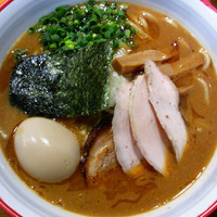 「【期間限定】味噌むじゃきそば７５０円＋カラチー丼２００円」@麺屋 むじゃきの写真