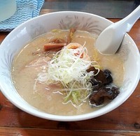「塩らーめん　@650円」@ラーメン 笑福の写真