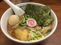 「特製江戸前煮干中華そば（醤油）／￥950」@江戸前煮干中華そば きみはん 新所沢店の写真