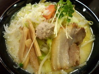 「濃厚鶏だしタンメン（７５０円）」@らーめんなが田の写真