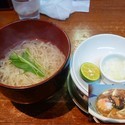 つけ麺（あつもり）普通盛２００ｇ　７５０円