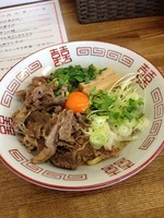 「牛肉の和えそば」@㐂九家の写真