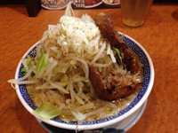 「ふじそば 野菜増し」@雷神 角ふじの写真