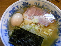 「塩味玉ラーメン」@地鶏中華そば 七里香の写真