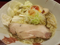 「塩玉麺(800円)」@旬麺しろ八の写真