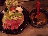 「古都つけ麺+追いチーズ飯」@古都はピアノマンの写真