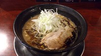 「豚骨味噌ラーメン・黒オイル(黒麻油)」@豚骨ラーメン じゃぐら 高円寺店の写真