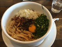 「名古屋まぜそば 800円 追い飯付き」@如水 西春店の写真