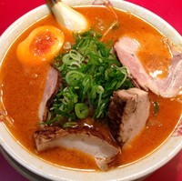 「四川味噌温厚チャーシューめん（￥1,040）※」@藤一番 柳橋店の写真