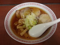 「チャーシューメン540円」@駅そば 八起家 高崎店の写真