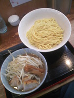 「味噌つけ麺（野菜大盛）８１０円」@味噌麺処 花道庵の写真