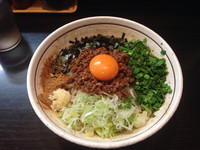 「台湾まぜそば750円」@麺屋 はなび 高畑本店の写真