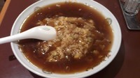 「ふかひれスープチャーハン_1400円」@中華料理 宝来の写真