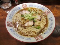 「煮干しそば・大盛り」@中華そば しば田の写真