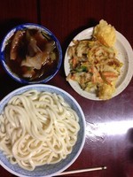「肉汁うどん 大」@古久やの写真