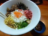 「海老まぜそば（730円）」@麺や 虎ノ道の写真