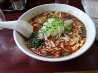 「ドラたんたんめん750円サービスご飯なし」@らーめん ドラごんちの写真