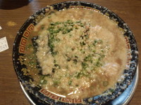 「とんこつラーメン」@無鉄砲 大阪店の写真