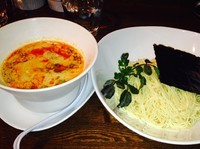 「担担つけ麺¥850＋ご飯¥150」@創作麺工房 鳴龍の写真