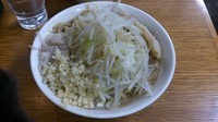 「ラーメン 中 ヤサイ、ニンニクダブル、アブラ」@ドン-キタモトの写真