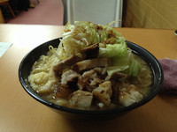「ラーメン詩郎(大400g)¥880＋肉¥200」@ラーメン ノアの写真