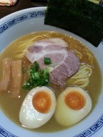 「塩らーめん800円」@らーめん はやしの写真