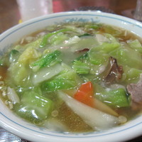 「広東麺（６５０円）」@中華 大島の写真