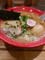 「味玉豚鶏中華そば」@赤備の写真