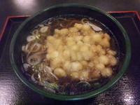 「小柱天そば(430円)」@ゆで太郎 船橋南口店の写真