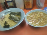 「ネギつけ麺（大盛り＋ネギ増し）」@ラーメンショップ 高鍋本店の写真