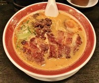 「排骨担々麺（白）\990」@ちょもらんま 馬喰町店の写真