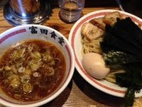 「特製つけそば」@松戸中華そば 富田食堂の写真