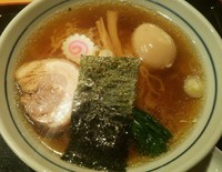 「中華そば＋づけ玉子 （131207）」@味処 むさし野の写真