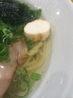 「塩煮干ソバ」@ソラノイロ salt & mushroomの写真