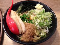 「まぜそば¥750+大盛¥100」@ラーメン銀次郎 本店の写真