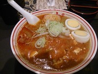 「五目蒙古タンメン＋北極玉子」@蒙古タンメン 中本 渋谷店の写真