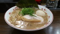 「らぁ麺+味付玉子(クーポンサービス)」@麺屋庄太 津久井浜店の写真
