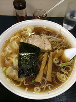 「ワンタンメン」@らーめん 秀栄の写真