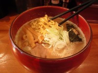 「Ｗスープらーめん」@麺道 ともよし 東三国店の写真