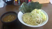 「醤油つけ麺（J郎）+海苔」@らーめん 旭郎山の写真