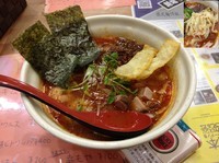 「海老キノコCHILI味」@麺場voyageの写真