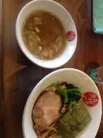 「つけ麺(小盛り)」@天然魳煮干だしらーめん創房 魁花の写真