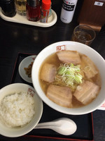 「喜多方ラーメン580円→クーポンで480円+餃子360円→クーポ」@喜多方ラーメン 坂内 初台店の写真