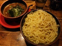 「節系つけ麺　（特　３．５玉）　＋味玉：サービス券」@きまぐれ八兵衛 安曇野本店の写真
