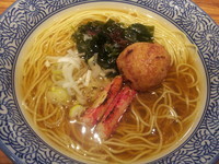 「【昼限定15食】でづのカニやん 680円」@ラーメン燈郎の写真