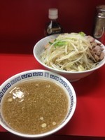 「小つけ麺８５０円」@ラーメン二郎 上野毛店の写真