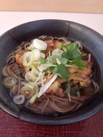 「かき揚げそば410円」@生そば・うどん あずみ 大崎店の写真