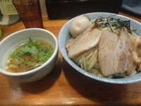 「特製淡麗塩つけ麺大盛」@塩つけ麺 灯花の写真