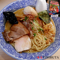「TORIBUTAらーめん＋味玉（800円）」@かくれ麺匠TOMOKIの写真
